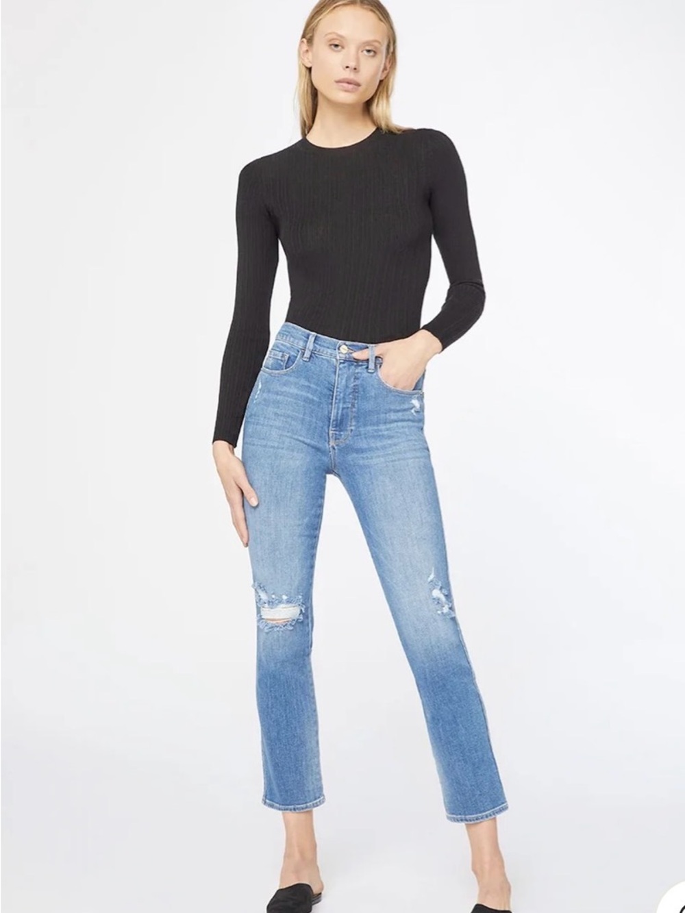 Frame Le Sylvie Slender Straight - Heritage - 28